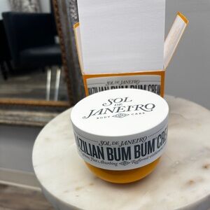 Sol de Janeiro Brazilian Bum Bum Cream - Vibrant Yellow NEVER OPENED 8oz
